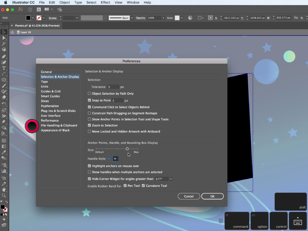 how to make adobe illustrator cc 2015 user interface bigger