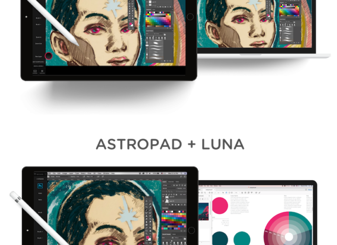 Using Astropad and Luna Display Together