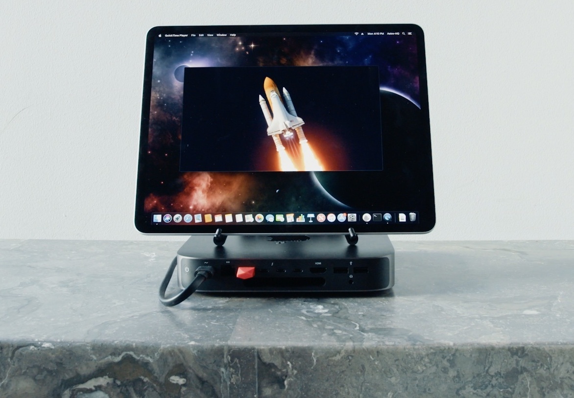 headless mac mini ipad