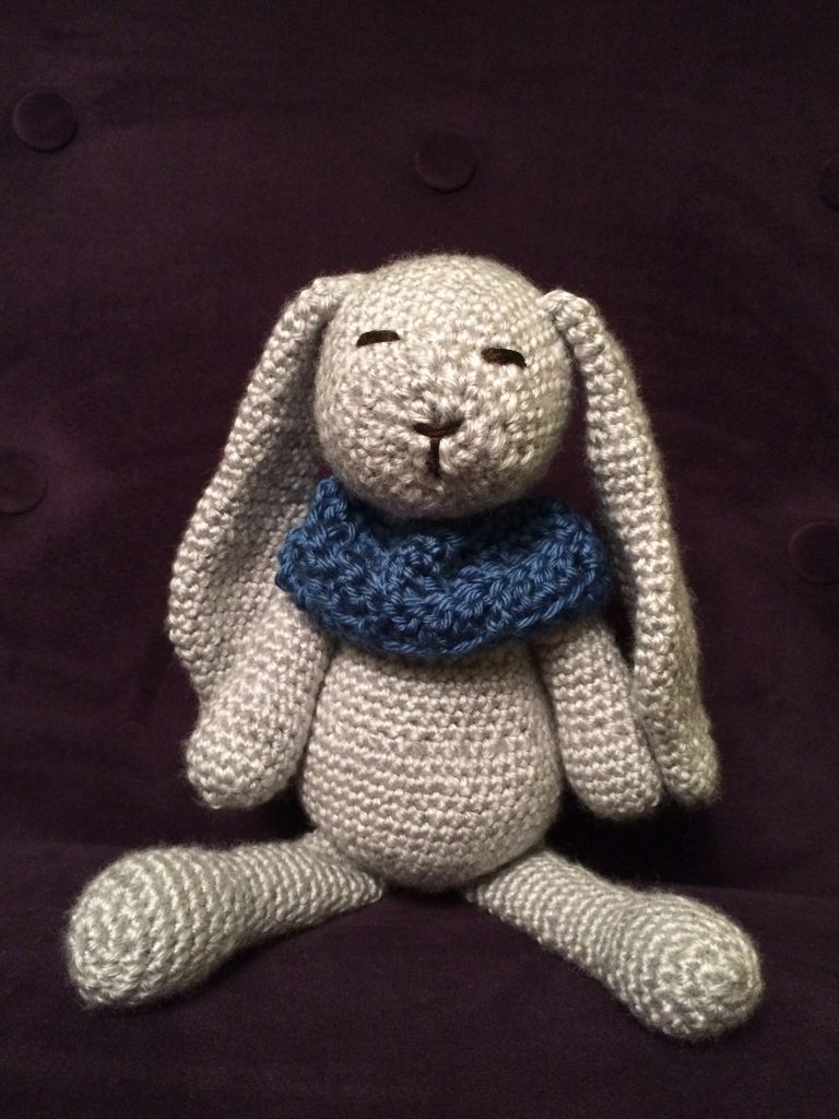 Melisa's crocheted bunny