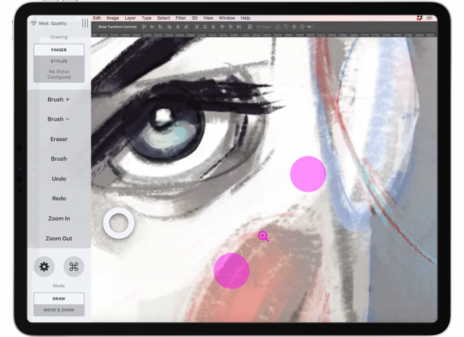 Astropad Studio 1.3: Canvas Rotation Gesture Support