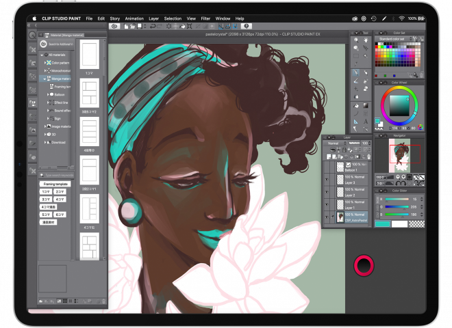 How to use the full Clip Studio Paint desktop app on your iPad