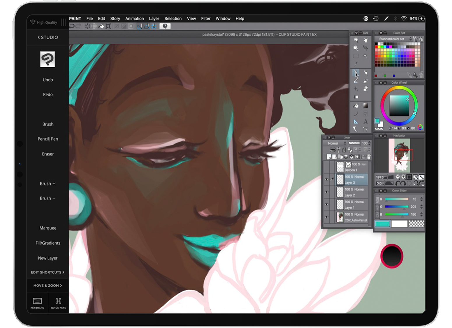 How to Organize a Clip Studio Paint Workspace for Astropad - Astropad