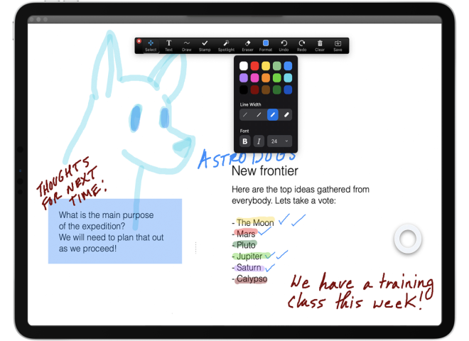 How to Whiteboard in Zoom on your iPad