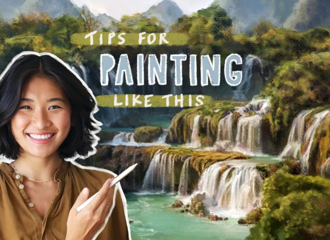 How to Paint Landscapes on an iPad