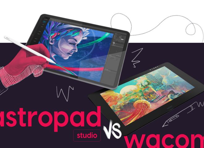iPad vs Wacom Drawing Tablet