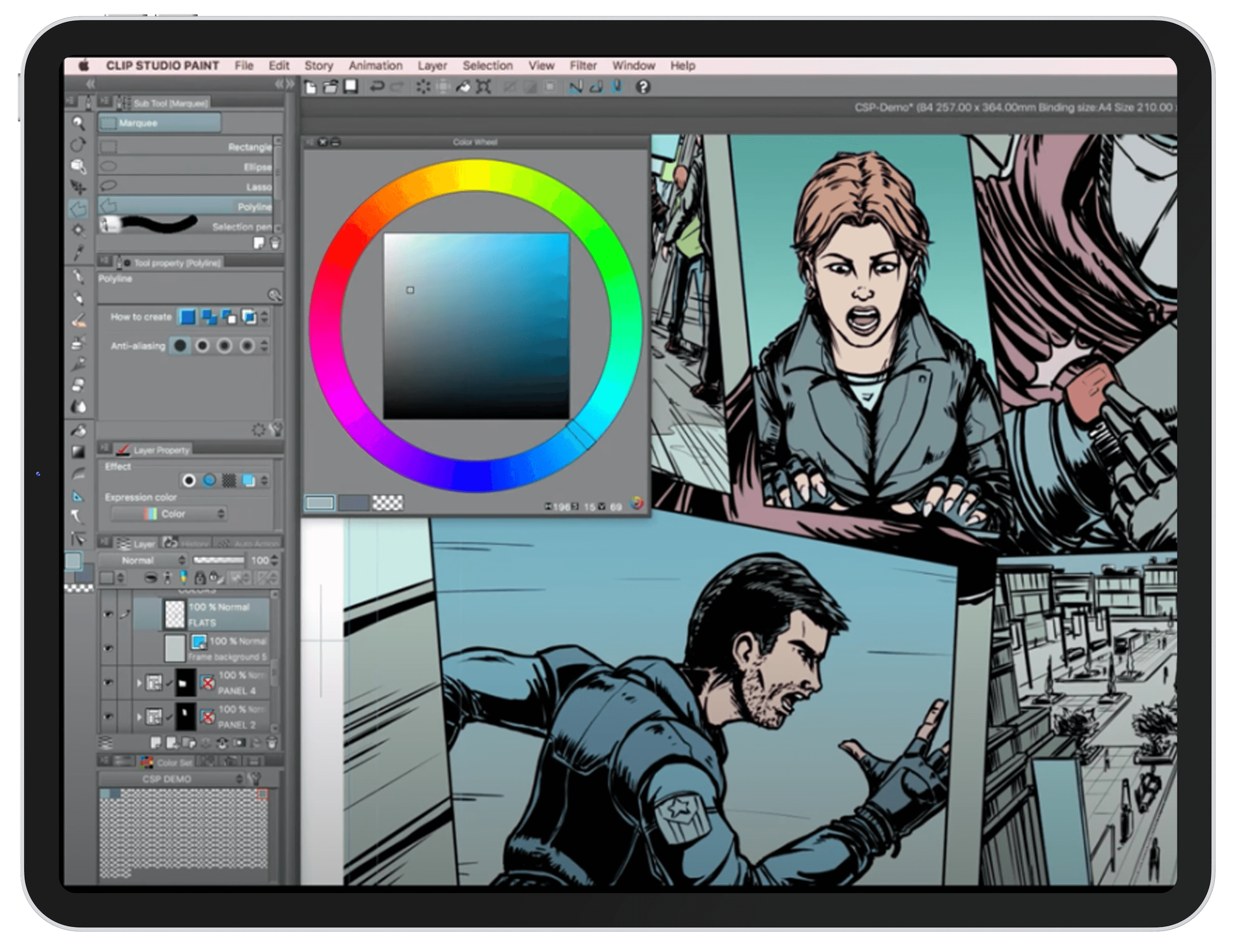 Beginner's Guide to Comic Illustration in Clip Studio Paint Astropad