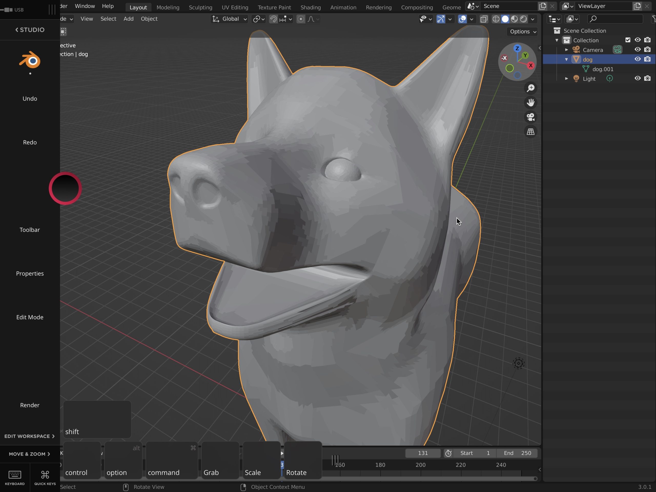 How to use Blender on your iPad - Astropad