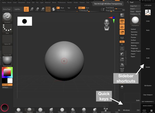 How to use ZBrush on your iPad