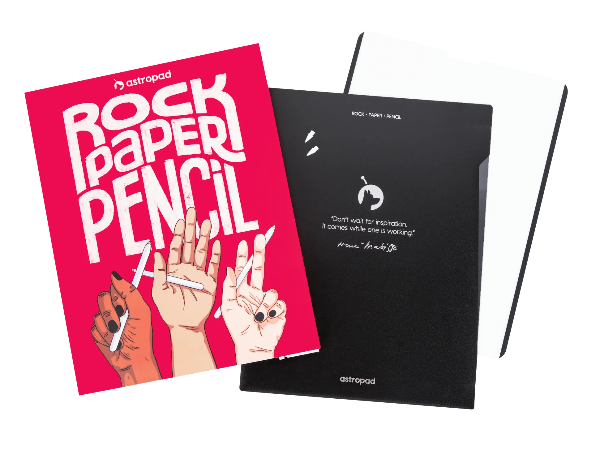 Rock Scissor Paper Mini Card - Big Pencil