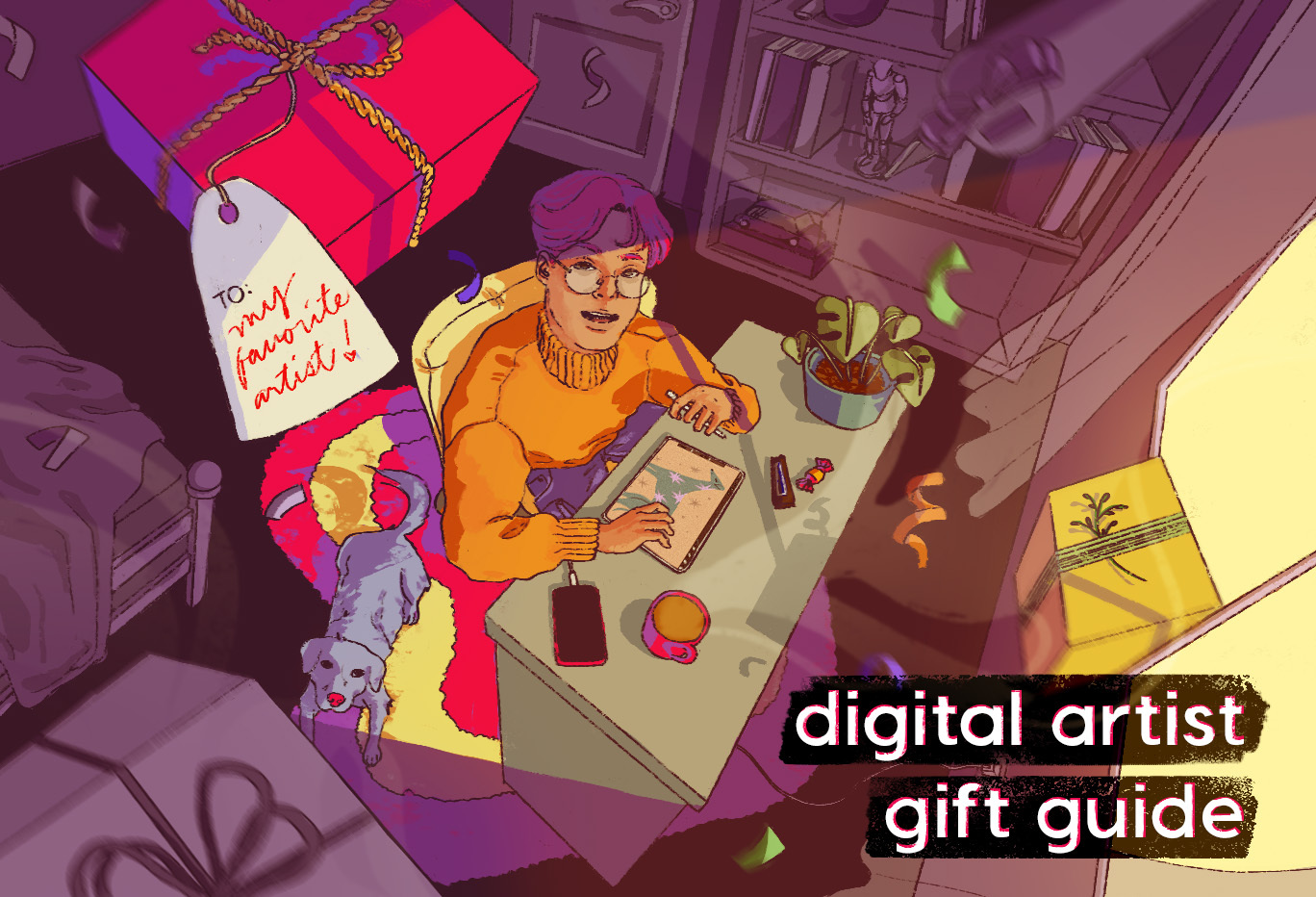 20 Gifts for Artists Under 20 Dollars - Gift Guide for Artists and  Creatives • Watercolor Illustration + Gif Animation
