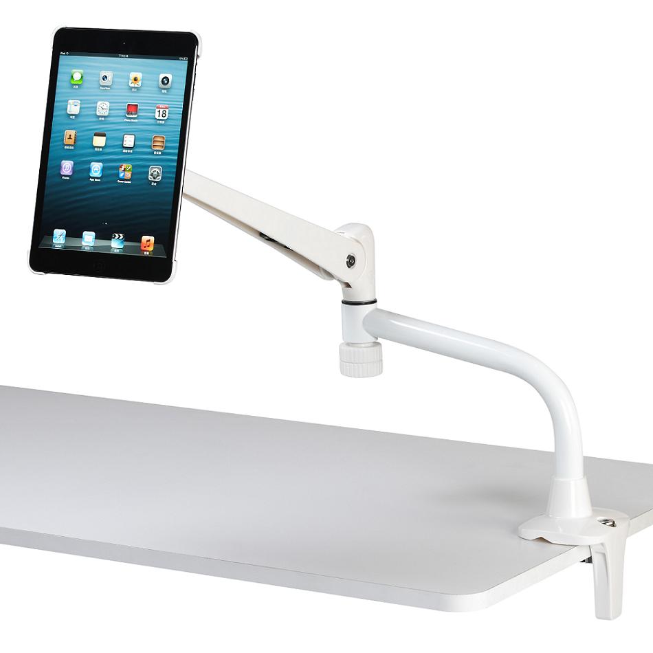 iPad arm mount holding up iPad 