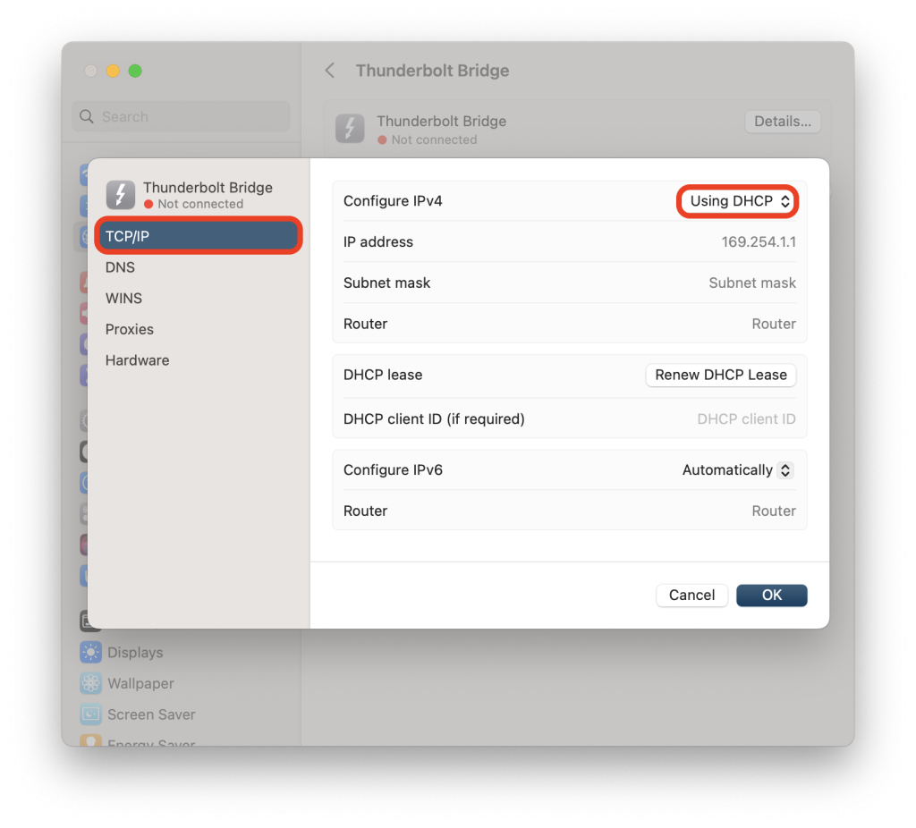 how to set ip address manually